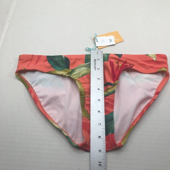 Kona Sol Women's Size Small 4-6 High Coverage Hipster Bikini Swim Bottom New - Picture 8 of 9